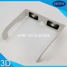 ペーパー回折3Dの花火ガラス螺線形3dレーザー光線写真ガラスのフル カラーの印刷物