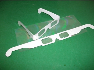クリップ様式のプラスチック 3D 花火ガラス 4C シス形のペーパー フレームを弾いて下さい