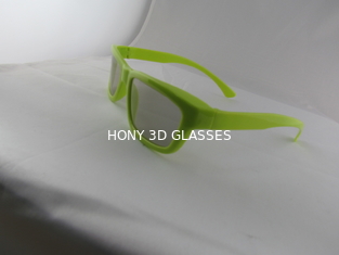 消費される映画館3Dガラスの受動の回状はEyewearの柔らかいフレームを分極しました