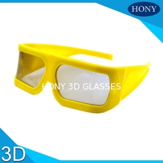 Abs 樹脂フレーム プラスチックの円偏光レンズ 3 d 劇場ガラス大きなサイズ