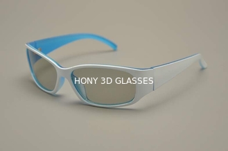 映画館の反傷レンズのためのプラスチック フレームの線形分極された 3D ガラス