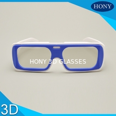 白いIMAXの再使用可能な線形分極された3Dガラス/大人のための青いフレーム