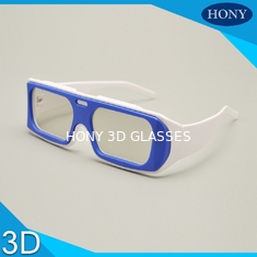 白いIMAXの再使用可能な線形分極された3Dガラス/大人のための青いフレーム