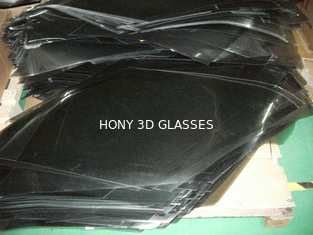 3Dガラス レンズのLCDによって分極されるフィルム シートの取り替えの反傷の灰色色