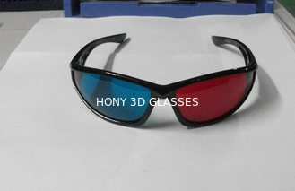 環境に優しいプラスチック赤い青緑色 3D ガラスは一見 3d 映画のために分極しました