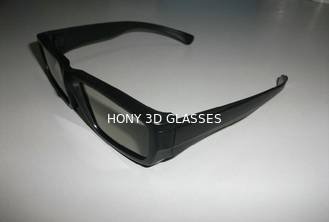 ABS が付いている Imax の線形分極された 3D ガラスはプラスチック フレームを黒くします