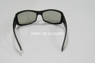 Imax の線形分極された 3D ガラスはとのプラスチック フレームのレンズを厚くします