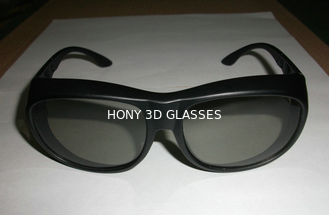 映画のための緑の線形分極された 3D ガラスのプラスチック Eyewear