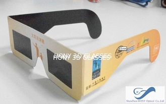 0.20mm ペット レンズが付いている安いペーパー フレームの日食見るガラス