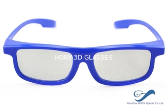 Reald 3D Masterimage の映画館活動的なシャッター ガラス、青いプラスチック 3D ガラス