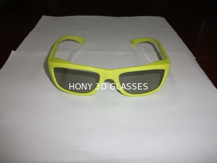 ABS 強いフレームが付いている映画館のための薄いレンズの線形分極された 3D ガラス