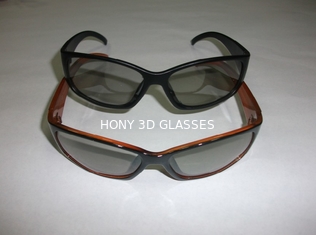 映画館の使用プラスチック回状 3D はガラスのサングラスのセリウム FCC RoHS を分極しました