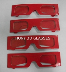 ペーパー受動の立体3dガラス/普遍的な明確なレンズ3dガラス