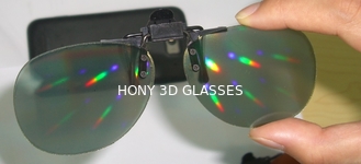 使い捨て可能なフル カラーのプラスチック フレーム 3D の花火ガラスの回折 Lense