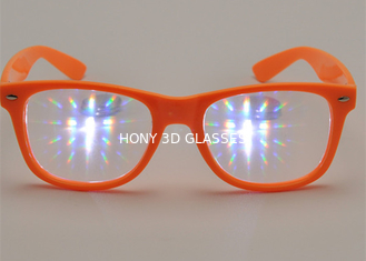 強い13500明確な回折レンズが付いているカスタマイズされたプラスチック3d花火ガラス
