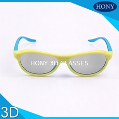 大人の青いオレンジ黄色の映画館ガラスのための実質Dプラスチック3Dガラス