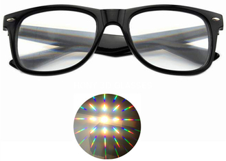 最終的な回折ガラス- 3Dプリズム効果EDMの虹3D様式の激賞ガラス