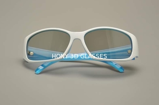 映画館の反傷レンズのためのプラスチック フレームの線形分極された 3D ガラス