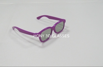 プラスチック子供に3D 4D 5D 6Dの映画館のための線形分極された3Dガラス、子供受動IMAX 3dの線形ガラスをして下さい
