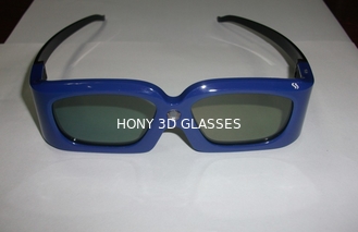 120Hz 3Dのための再充電可能なDLPリンク3Dガラスはプロジェクター、暗藍色の白を用意します