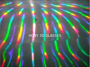 4c 祭典のためのシス形のペーパー フレームの虹 3d の花火ガラス レンズ