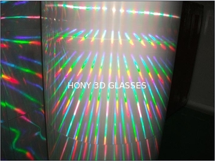 4c 祭典のためのシス形のペーパー フレームの虹 3d の花火ガラス レンズ
