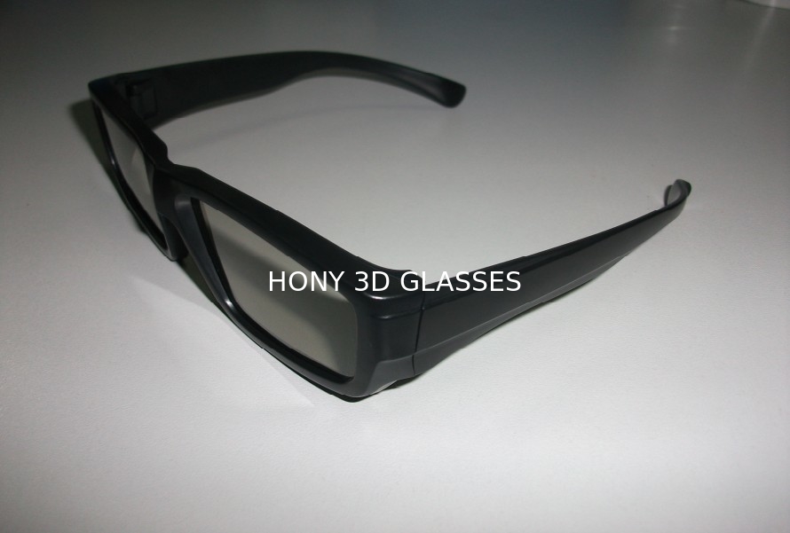 RealD Volfoni標準的な大きいフレーム プラスチック回状によって分極されるガラスの反傷レンズ