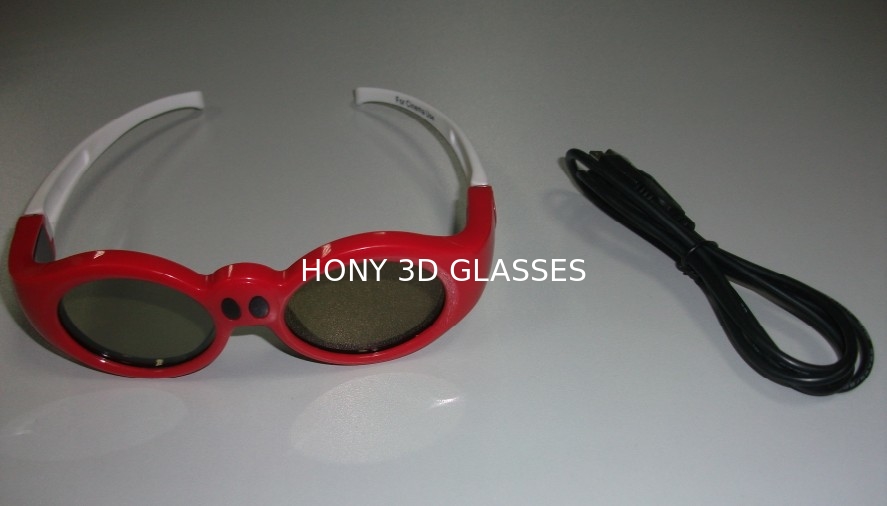 子供のための大きく再充電可能な Xpand 3D シャッター ガラス、映画 3D ガラス